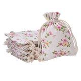30 Linen Drawstring Gift Bag Candy Jewelry Wedding