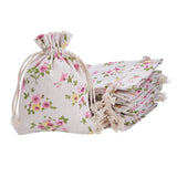 30 Linen Drawstring Gift Bag Candy Jewelry Wedding