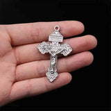 30-Piece Neo-Catholic Cross Pendant Charm