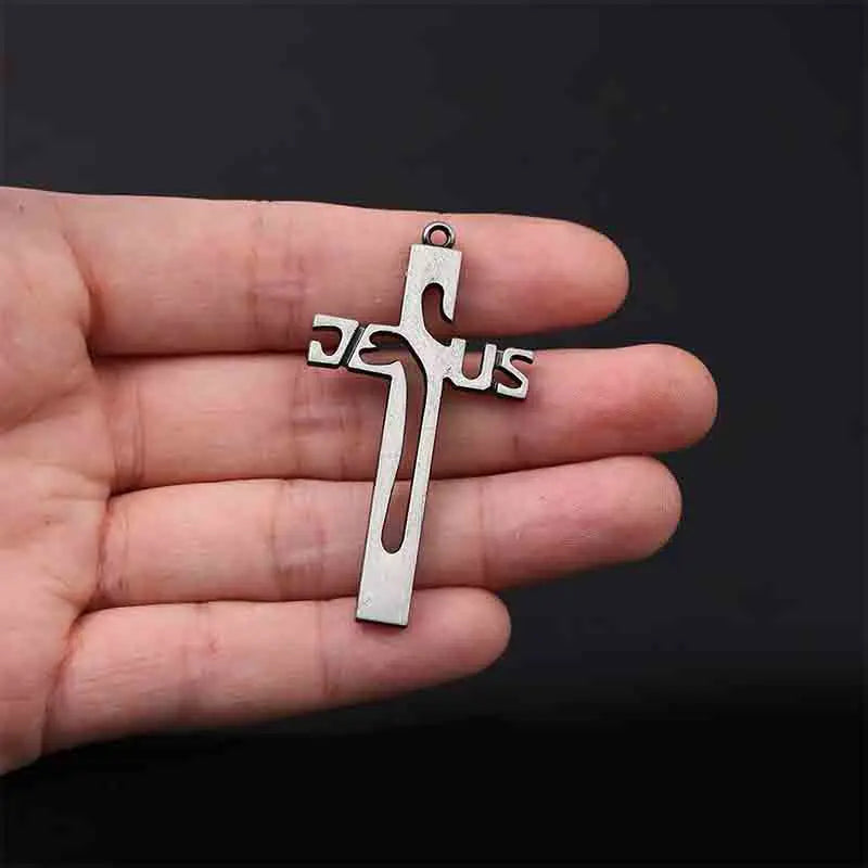 30-Piece Neo-Catholic Cross Pendant Charm