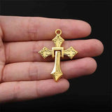 30-Piece Neo-Catholic Cross Pendant Charm