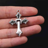 30-Piece Neo-Catholic Cross Pendant Charm