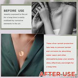 30 Pcs Anti Tarnish Strips Jewelry Protector for Storage and Care T8DE
