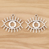 30 Pcs Egyptian Eye Of Horus Charms for Jewellery Making