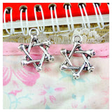 30 Pcs 19.5*25MM Star Charm Pendant DIY Jewelry Findings Accessories