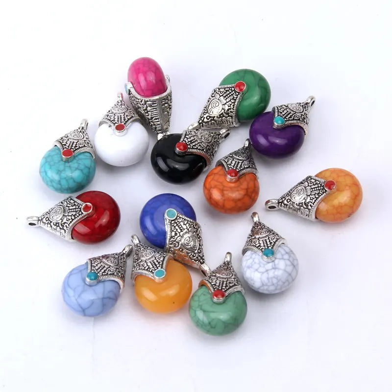 30 Vintage Pendant Charms for DIY Jewelry Making Supplies
