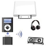 Bluetooth 4.1 Audio Transmitter for iPod Mini Classic Nano Touch (White)