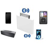 Bluetooth 4.1 Audio Transmitter for iPod Mini Classic Nano Touch (White)