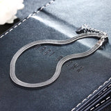 30% Silver Plated Ladies Anklet Female Jewelry Women Summer Gift