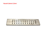 Tungsten Carbide Drawplate Square Shape 30 Holes 0.5-3.0mm