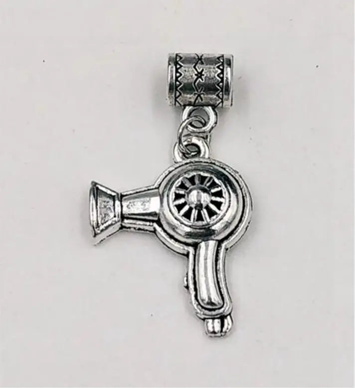 30 pcs Vintage Hair Dryer Pendants Jewelry Making Fast