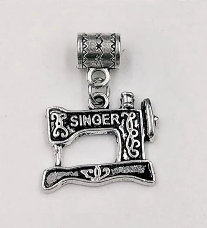 30 Vintage Sewing Machine Pendants for Jewelry Making