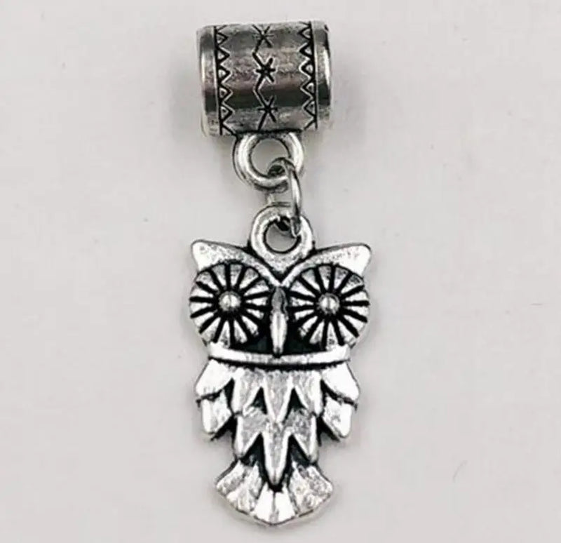 30 pcs Mixed Owl Honeycomb Charms Pendant Jewelry Accessories