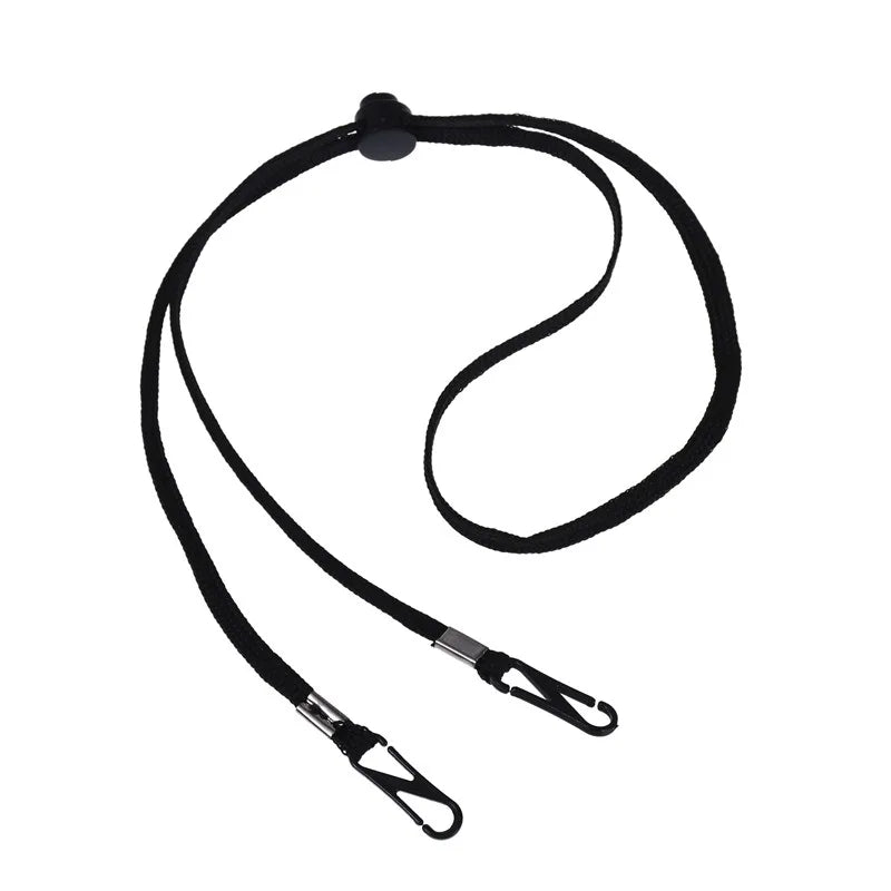 30pcs Holder Rope Mask Strap Diy Adjustable Safety Lanyard Beaded Necklace