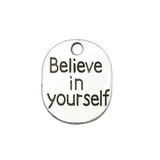 30 pcs Mixed Inspiration Words Charms Pendants for Jewelry Making DIY