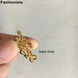 30 pcs Metal Lucky Clouds Charms Pendant 24x29mm Gold/KC Gold/Silver