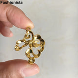 30 pcs Metal Lucky Clouds Charms Pendant 24x29mm Gold/KC Gold/Silver