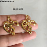 30 pcs Metal Lucky Clouds Charms Pendant 24x29mm Gold/KC Gold/Silver