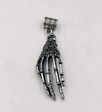 30 pcs Skeleton hand Halloween Dangle Bead for European Charm Bracelet