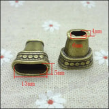 30 pcs Vintage Charms Skirt Pendant for DIY Jewelry Making
