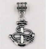 30 pcs Vintage Boat Anchor Charms Pendants Jewelry Making