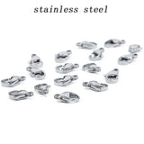 30Pcs Gold-Plated Stainless Steel Hook Necklace & Bracelet Chain Accessories