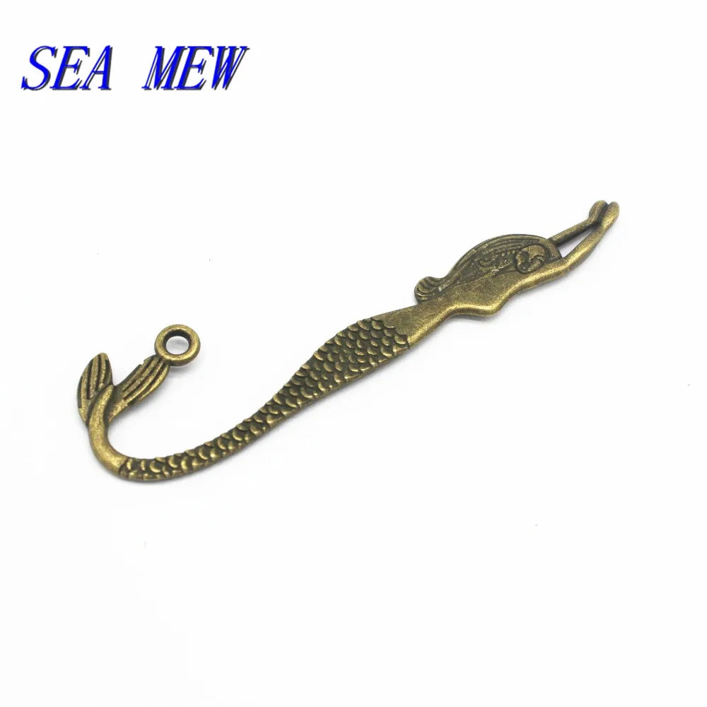 Vintage Style Metal Sea-maid Bookmarks (30 pcs/lot)