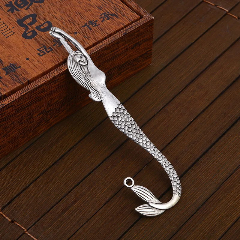 Vintage Style Metal Sea-maid Bookmarks (30 pcs/lot)