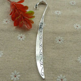 30pcs Tibetan Silver Bookmarks 123x8mm #1095