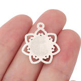 Tibetan Silver Heart Charms Pendants for Jewelry Making