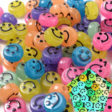 Luminous Round Loose Beads 4x7mm 6x10mm Glow in Dark Acrylic Beads DIY Jewelry