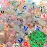 Luminous Round Loose Beads 4x7mm 6x10mm Glow in Dark Acrylic Beads DIY Jewelry
