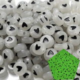 Luminous Round Loose Beads 4x7mm 6x10mm Glow in Dark Acrylic Beads DIY Jewelry