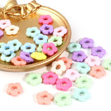 300 Pcs Flower Shape Acrylic Beads for DIY Jewelry Making