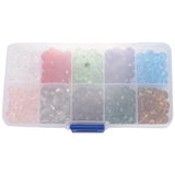 300 Pcs 8Mm Crystal Beads For Jewelry Making