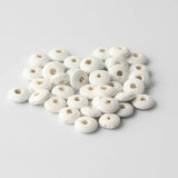 300 Pcs Wooden Bead Spacer Beads for DIY Crafts Baby Pacifier Clip Toys