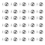 300 Sets Stainless Steel Clutch Pin Backs Jewelry Accessories