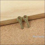 Vintage Charms Modern keys Pendant Antique bronze DIY Metal Jewelry Making