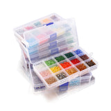3000Pcs 4mm Crystal Bicone Glass Beads for Jewelry Making