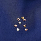 3000Pcs Metal Iron Bead Caps 4x0.7mm