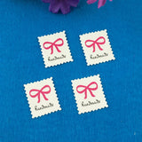 300PCS Rose Red Adhesive Sticker Labels for Jewelry/Box/Bag