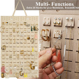Wall Earring Holder Organizer for Jewelry Display