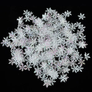 300Pcs Snowflake Window Sticker Christmas Decorations