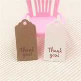 300Pcs/Lot 4x2cm Multi-color Gift Packaging Hang Label Blank Paper Note