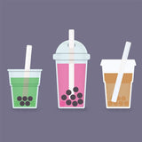 300Pcs Clear Plastic Smoothie Jumbo Straws for Bubble Tea Fruit Shakes