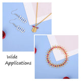 300Pcs Tibetan Style Alloy Beads Mixed Angel Wing Spacer Beads Charms