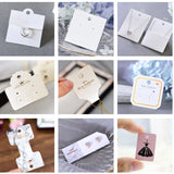 300gsm Paper Printing Gift Hang Tags Jewelry Packaging Display Cards Label