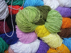 300m Corduroy Cord Thread DIY Jewelry Bracelet Necklace Sewing Label String