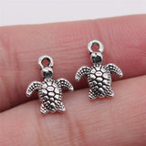 300pcs 10x13mm Sea Turtle Charm DIY Jewelry Findings