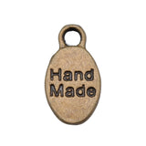 300pcs Double Sided Hand Charm - Antique Bronze Hand Charm